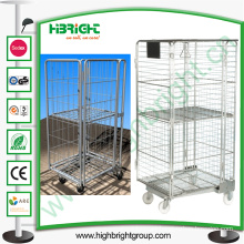 Wheeled Shopping Cart Small Laundry Cart Hanger